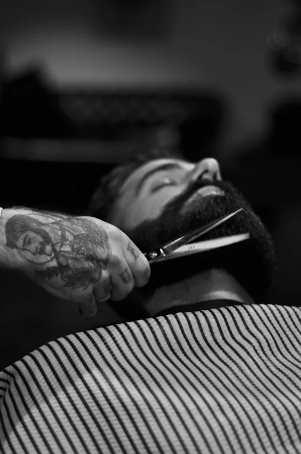 Mid Fade + Barbe